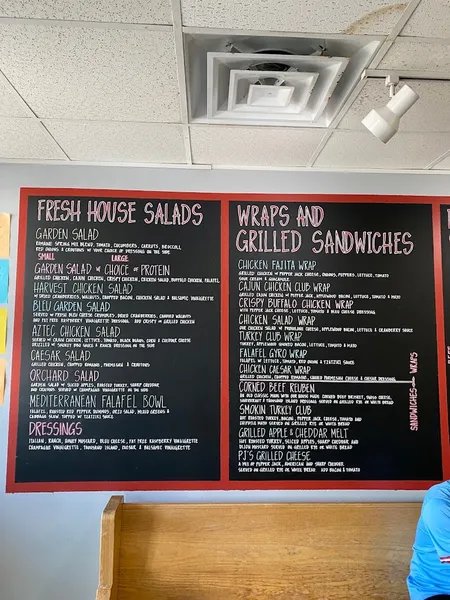 Menu Pepper Jack's