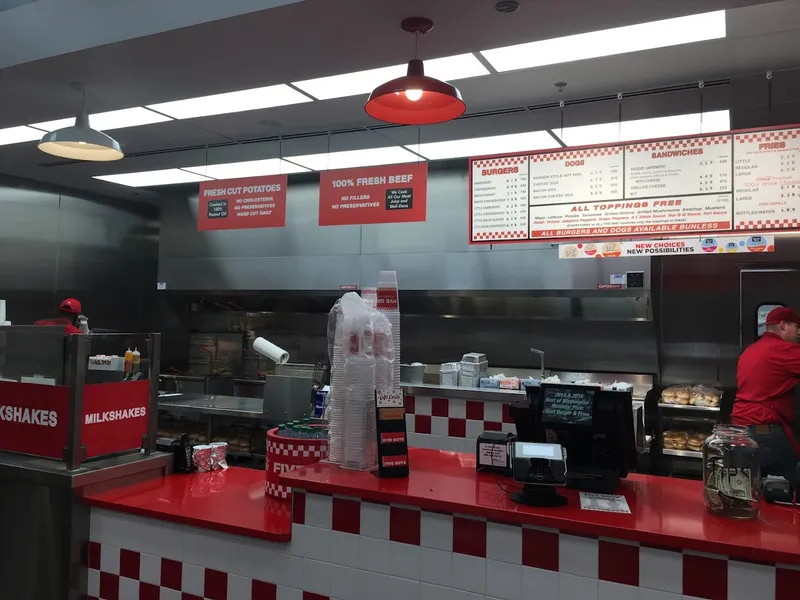 Menu Five Guys