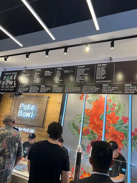 menu of Poke Bowl