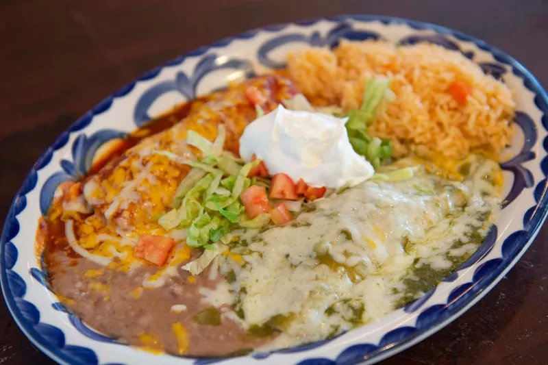 Enchiladas Rojas Tequila Jalisco Mexican Restaurant