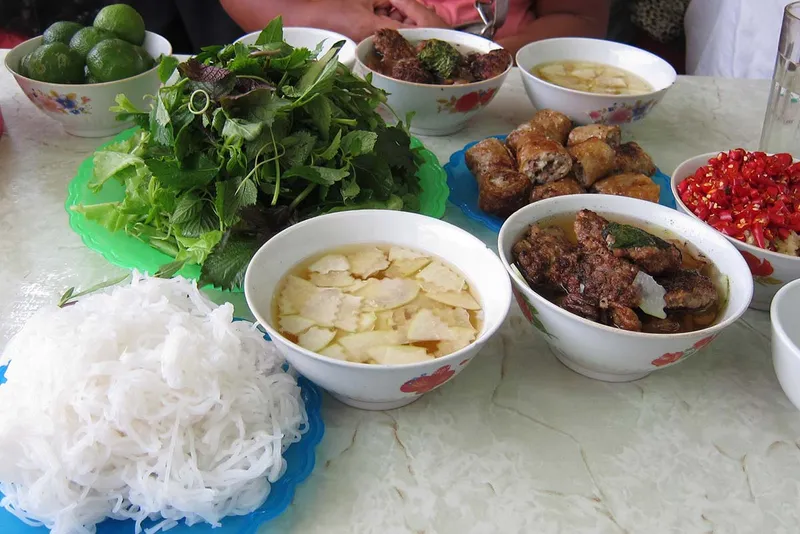 Bun Cha Saigon Market