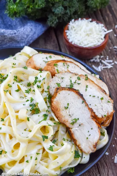 Chicken Alfredo Five Loaves & Two Fishes