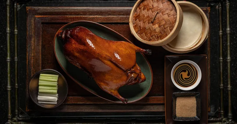 Apple Wood Roasted Peking Duck Peking BBQ