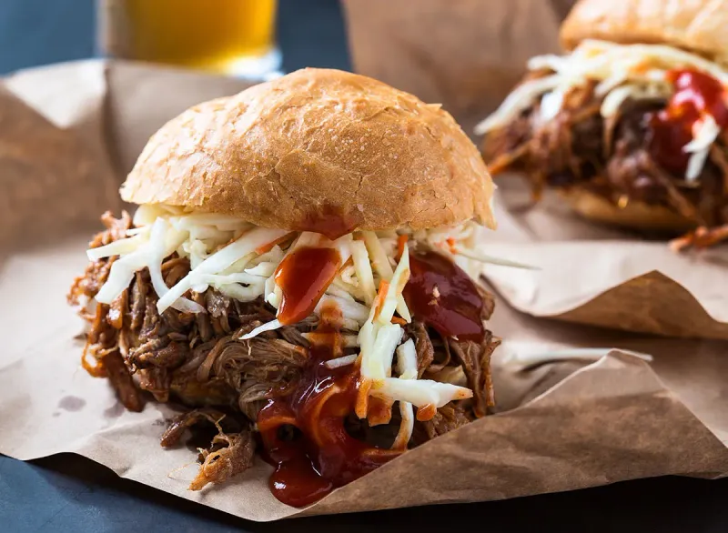 BBQ Pulled Pork Sandwich Locals Only