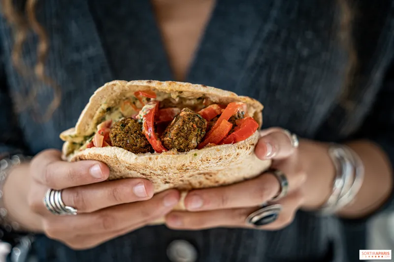 Falafel Sandwich Levantine’s Syrian Cafe & Cuisine