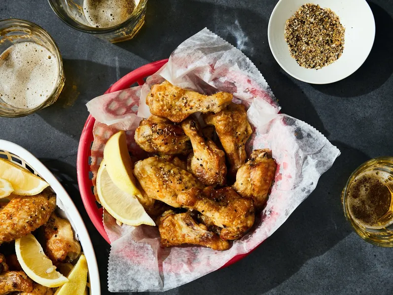 Lemon Pepper Wings Sooul Wings Takeout