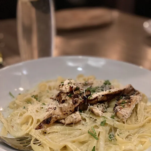 Grilled Chicken Alfredo Lakeside Haven Family Restaurant