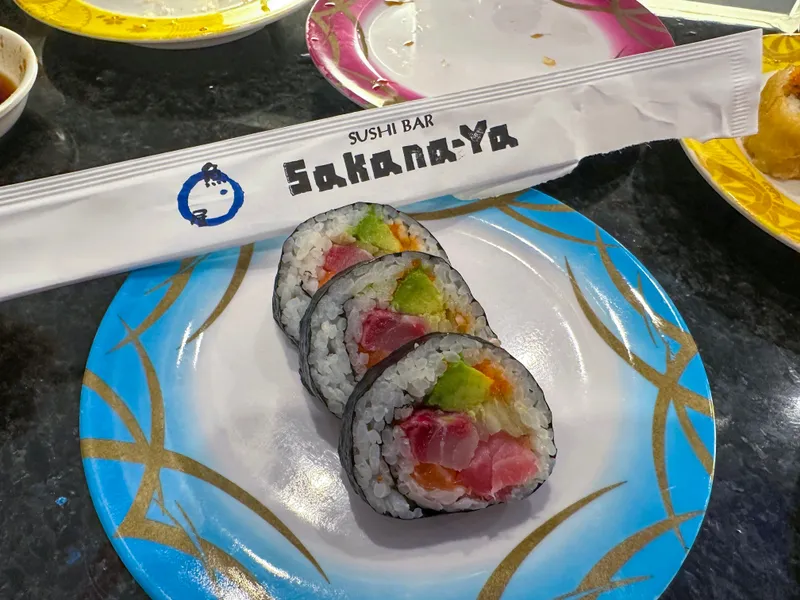 Yellowtail Roll Sakana-Ya Sushi Bar