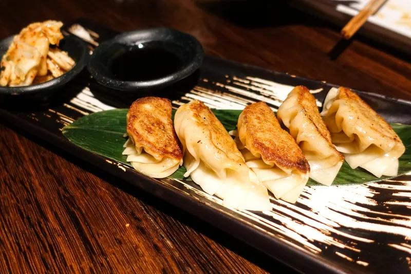 Pork Gyoza Sake Cafe