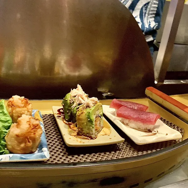 Sushi Boat for Two Kazan Sushi, Ramen & BBQ