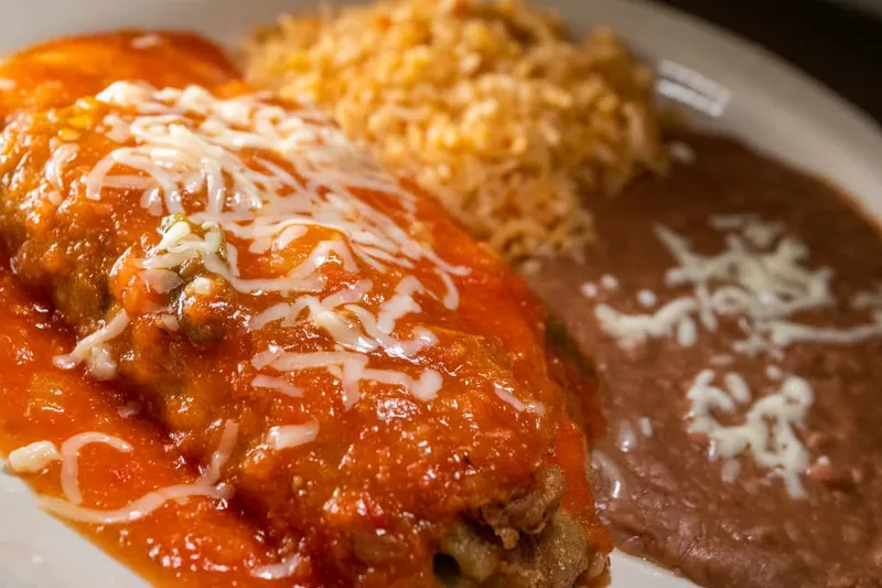 Chiles Rellenos Dos amigos Mexican Restaurant