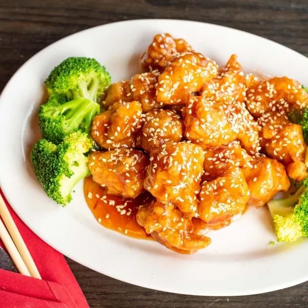 Sesame Chicken Rain Modern Chinese