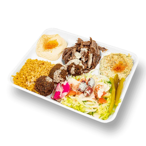 Shawarma Plate Mamoun's Restaurant