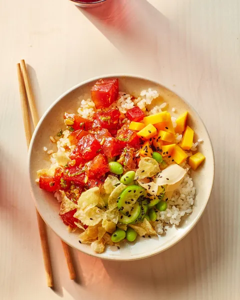 Tuna Poke Bowl The Bowl (Street Noodle & Salad)