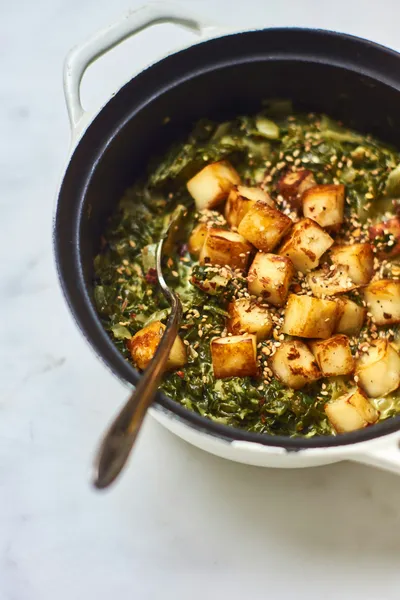 Saag Paneer Spicy Mint Indian Cuisine