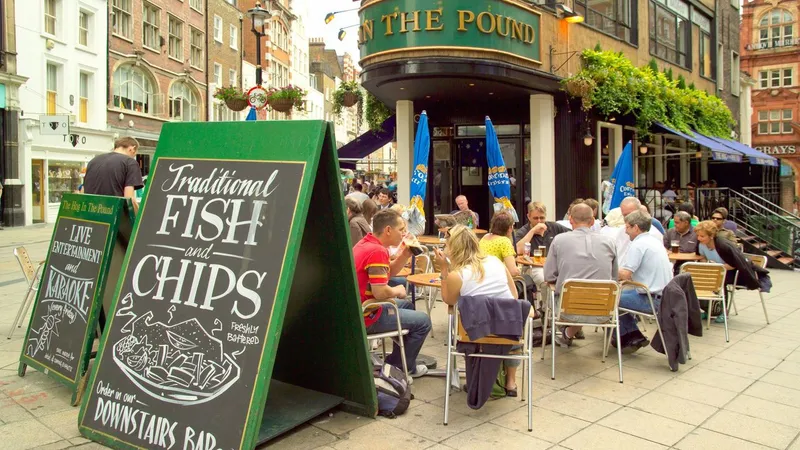 Fish and Chips Across The Street Pub