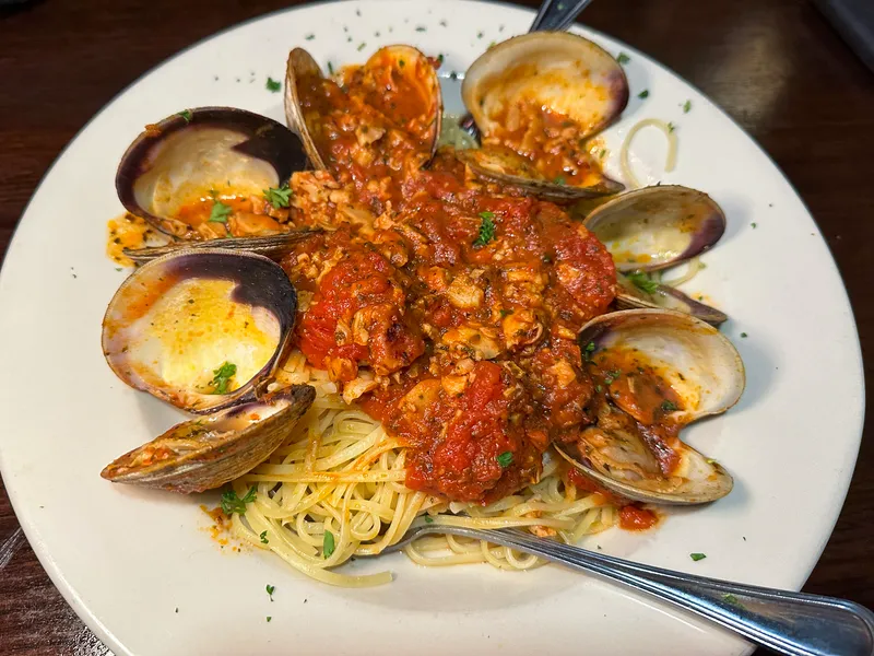 Linguine with Clam Sauce Delmonico's Italian Steakhouse