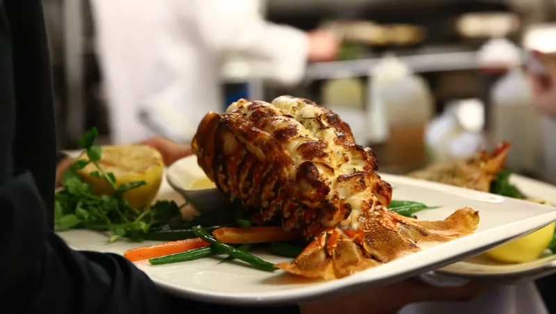 Lobster Thermidor Ocean Blue Restaurant & Oyster Bar