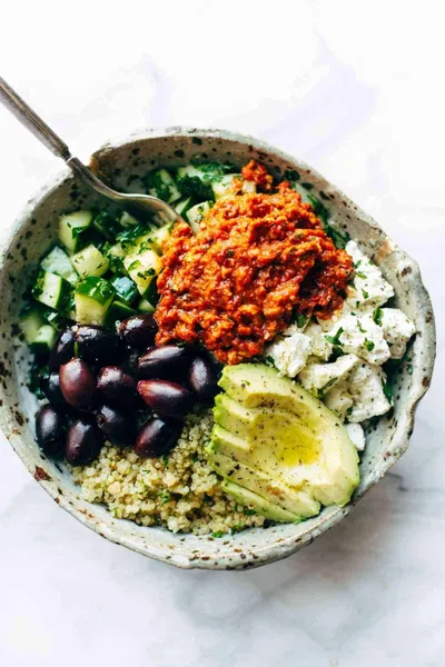 Vegetarian Quinoa Bowl Castlewood Cafe