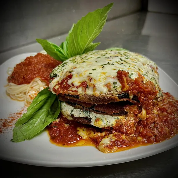 Eggplant Parmesan De Angelo's Ristorante