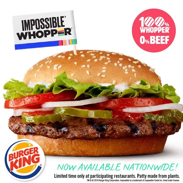 Impossible Whopper Burger King