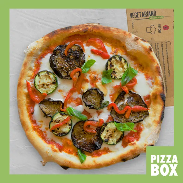 Veggie Pizza Pizza Box