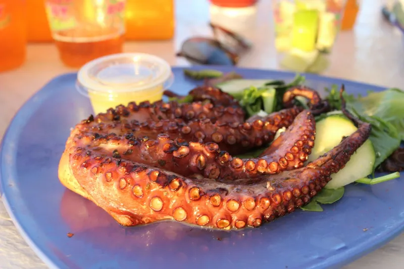 Grilled Octopus Paxos Grill & Cafe