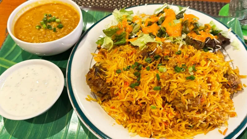 Lamb Biryani Nawab Pakistani Indian Cuisine