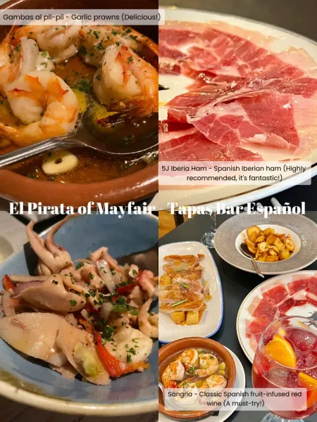 Tapas Mixtas El Marinero Restaurant