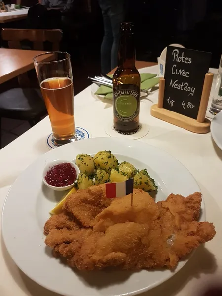 Wiener Schnitzel Das Biergarten