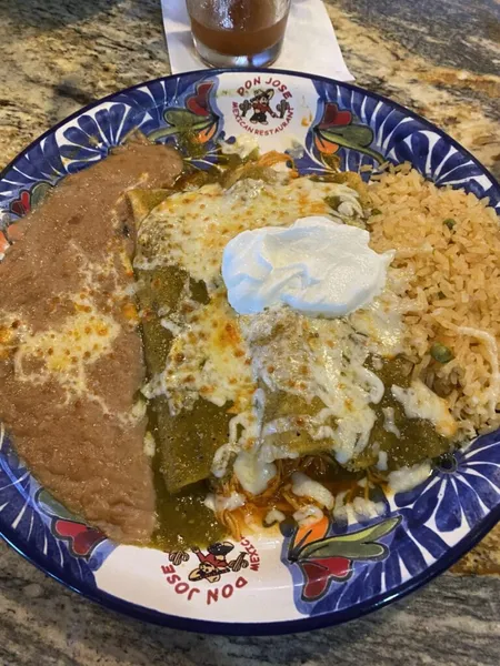 Enchiladas de Mole Don Jose Mexican Restaurant