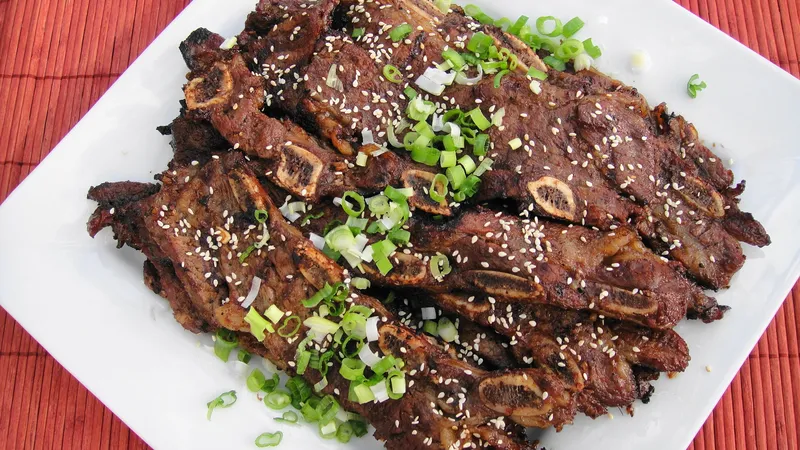 Korean BBQ Ribs Tasty House Asian Fusion