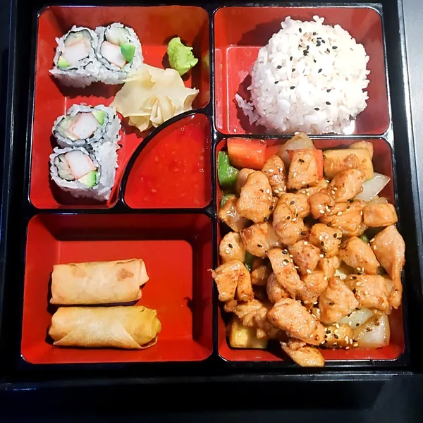 Teriyaki Chicken Bento Box Niji Asian Bistro