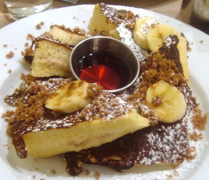 Banana Foster French Toast The Blind Pig of Westchester