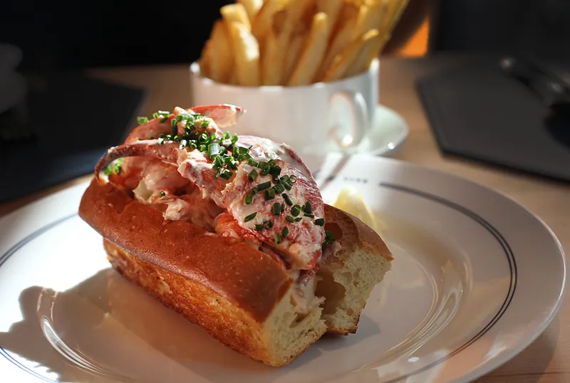 Lobster Roll Taste the Island Bakery & Restaurant