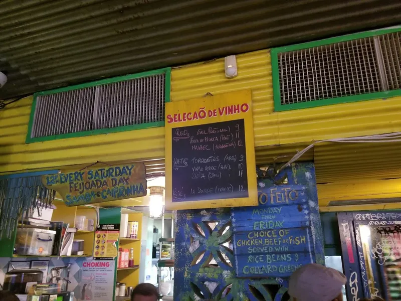 menu of Miss Favela