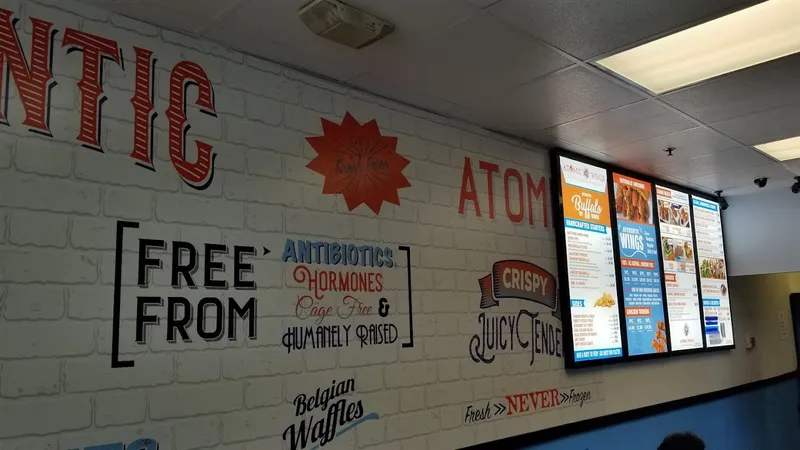 menu of Atomic Wings