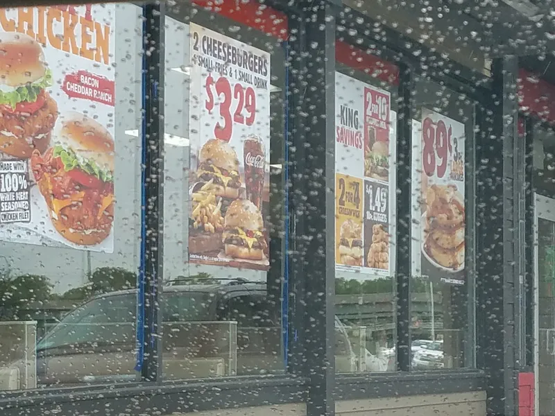 menu of Burger King