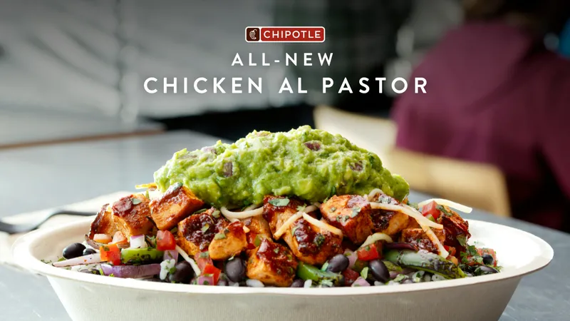 Adobo Chicken Bowl Chipotle Mexican Grill