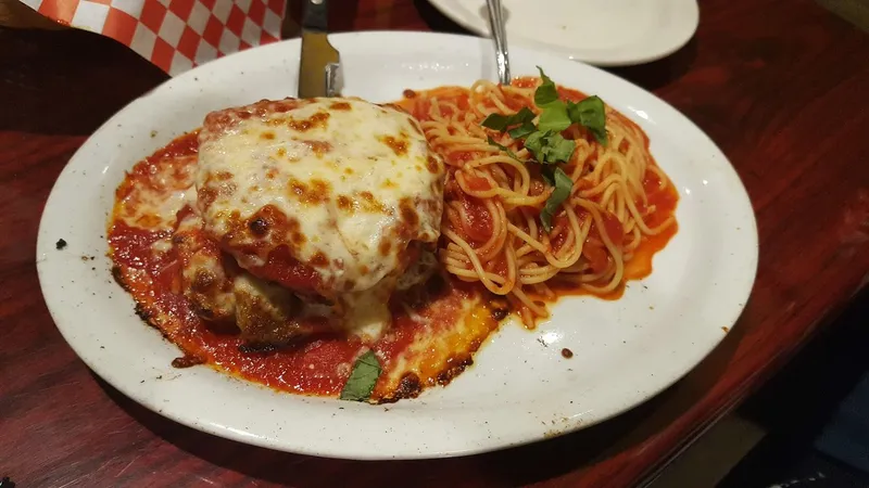 Eggplant Parmesan Testo's Restaurant