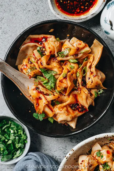 Chengdu Wontons in Chili Oil Grand Sichuan