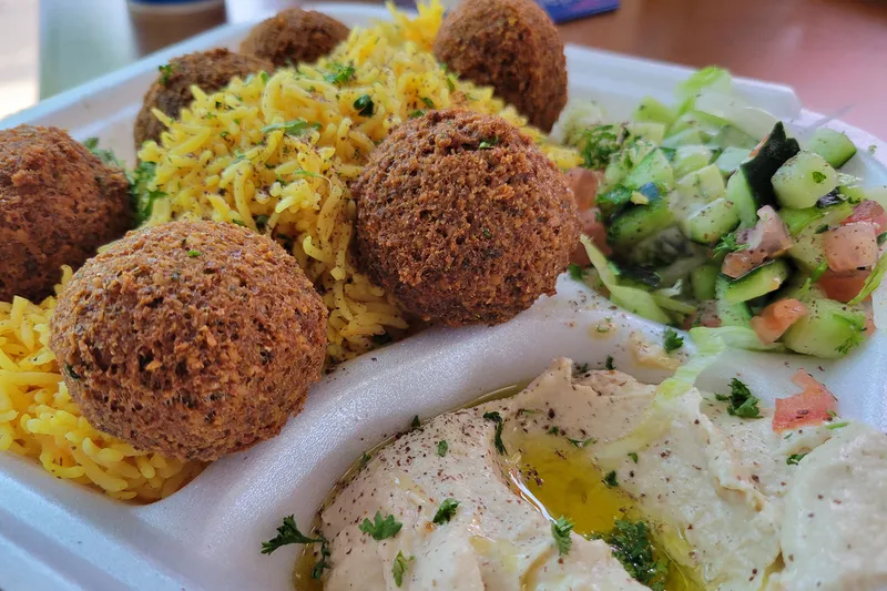 Falafel Platter Gyro Grill