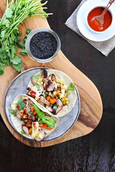 Grilled Chicken Tacos 5ive Spice Taco & Banh Mi