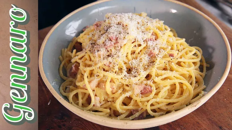 Spaghetti Carbonara Gennaro Restaurant