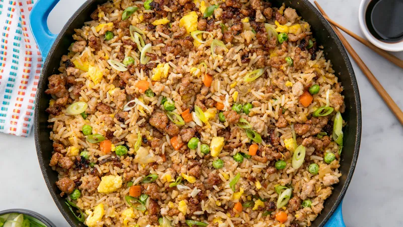 Pork Fried Rice Rice Kitchen