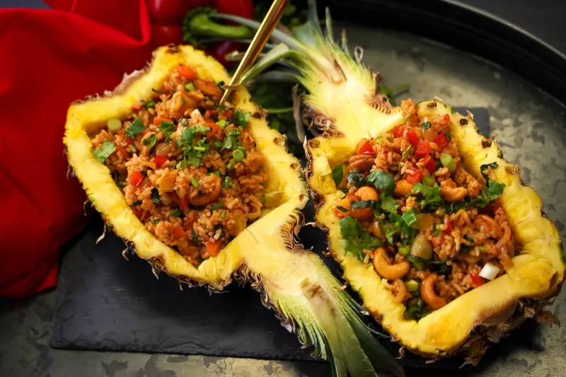 Pineapple Fried Rice Forest Thai