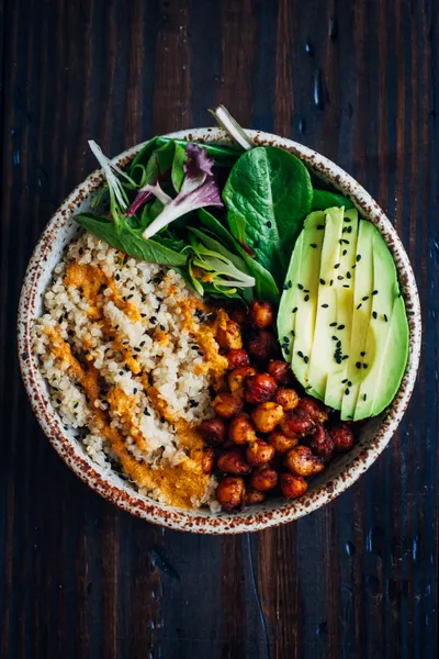 Tofu Buddha Bowl Better Gourmet Health Kitchen