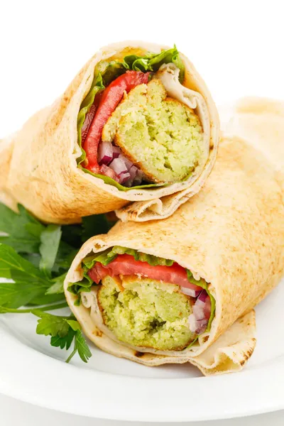 Falafel Wrap Call It A Wrap