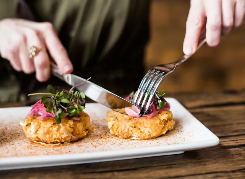 Crab Cakes Beyond The Sea