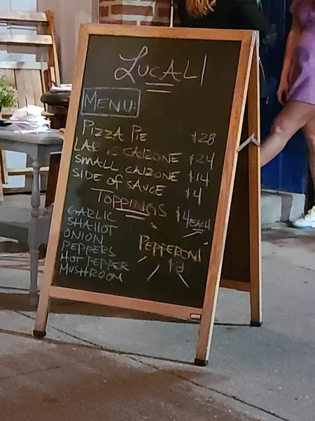 menu 1 of Lucali